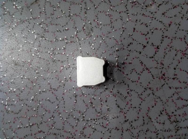 Narrow edge curtain groove head silver grey