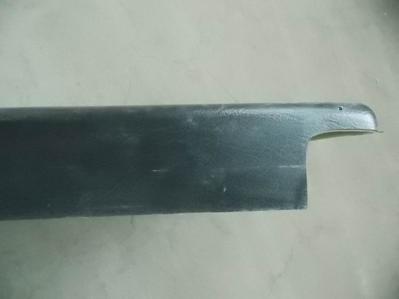 Side street sign decoration parts (black street sign 1570*250*42 back flat)-2