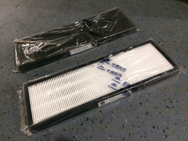 Filter element; contains two pieces-1
