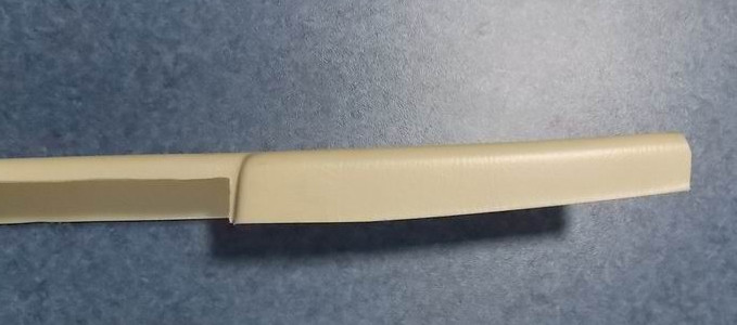 Interior parts of passenger front column; exterior swing door-1