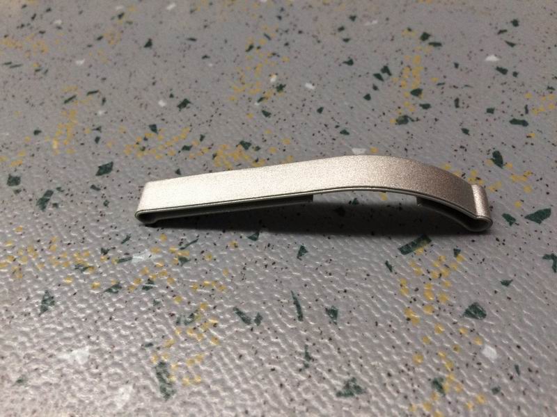 Front head of window frame decorative profile (silver gray) 6859H-2