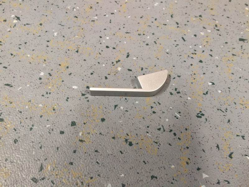 Front head of window frame, silver grey, ABS injection molding, 6146HS