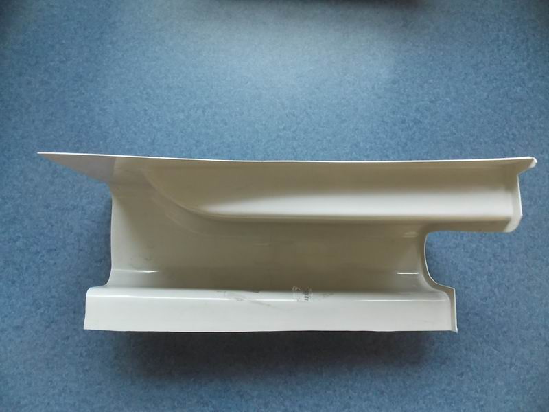 6127HA left rear inner corner decoration parts; Rhine white-1