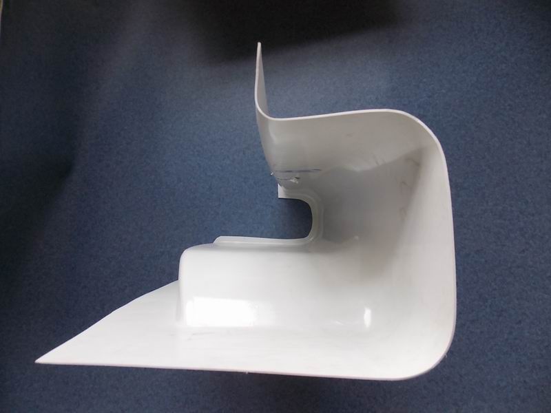 6127HA left rear inner corner decoration parts; Rhine white-3
