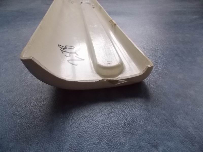 Front side decoration parts of passenger door, 6127H; Rhine white-3