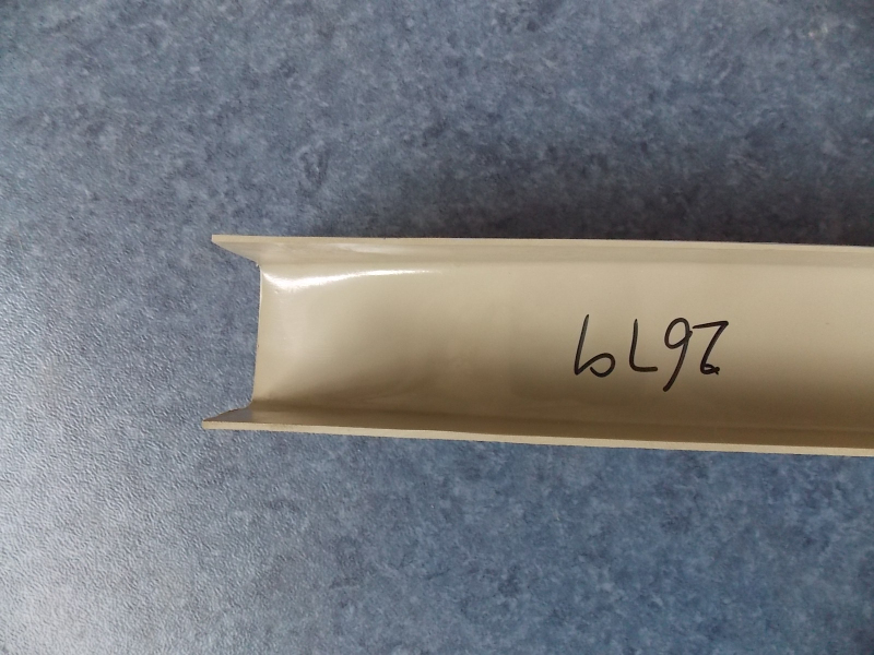 Window column decoration parts 6732G gray-white for bonding side windows-1