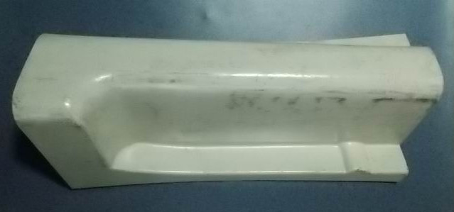 D Right rear corner decoration piece, 6127HW-3-1