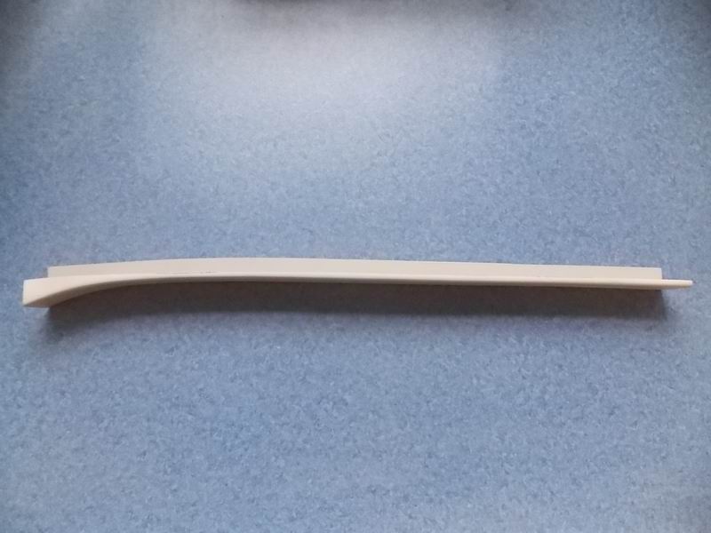 D Passenger front door decoration parts (for bonding to side windows)-1