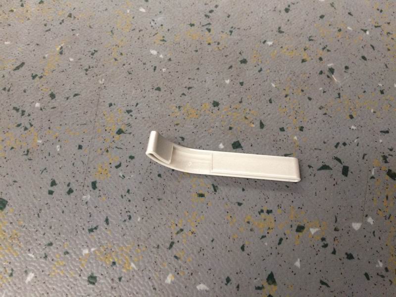 Interior head, window frame decorative profile rear ABS