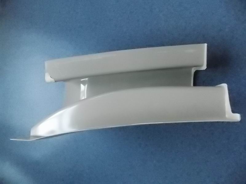 6859H left rear inner corner decoration parts; off-white; hollow glass-1