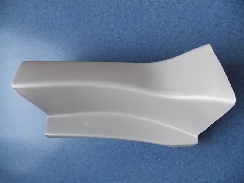 6859H left rear inner corner decoration parts; off-white; hollow glass-2