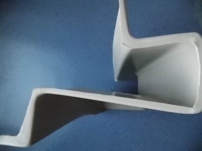 6859H left rear inner corner decoration parts; off-white; hollow glass-3