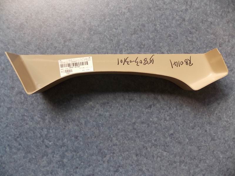 6859H left rear inner corner decoration parts; off-white; hollow glass