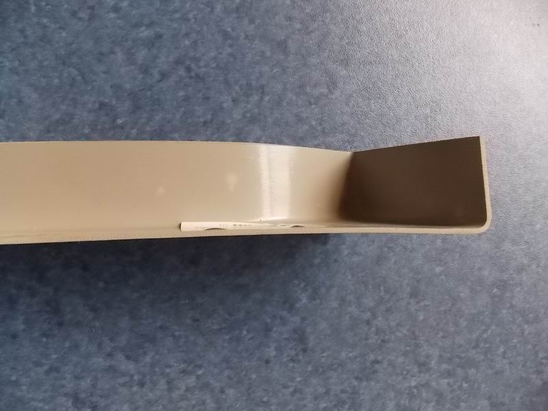 6859H left rear inner corner decoration parts; off-white; hollow glass-1