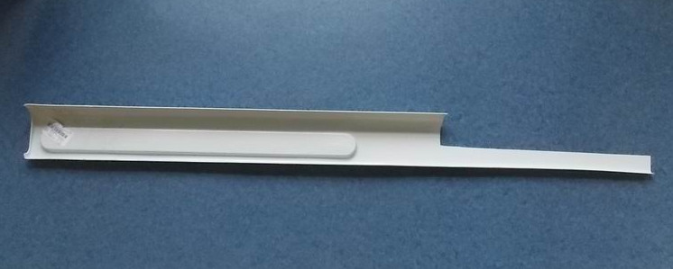 Front side decoration parts of passenger door, 6127H; Rhine white-1