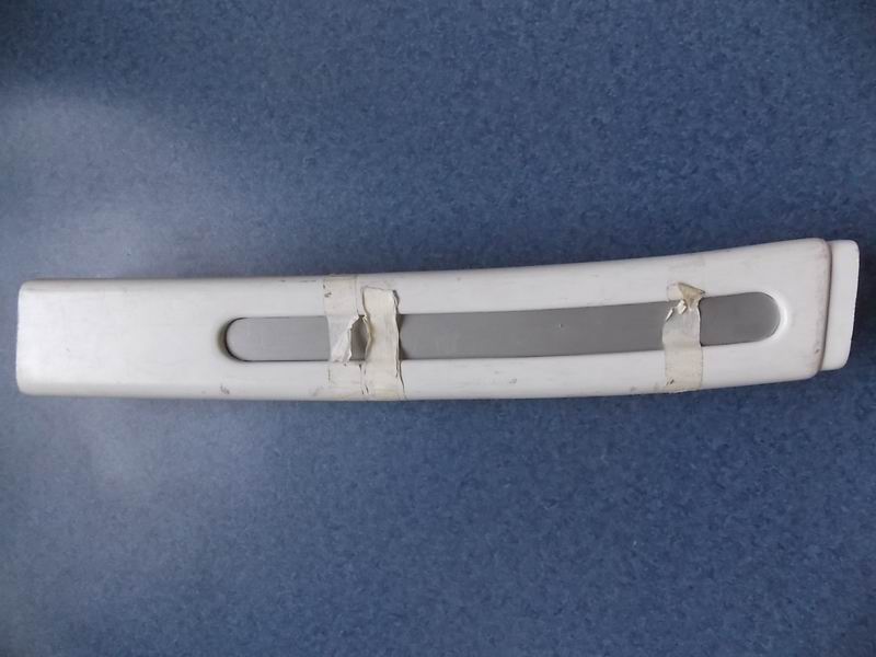 Window column decoration parts 6146H Rhine White (top window)-2