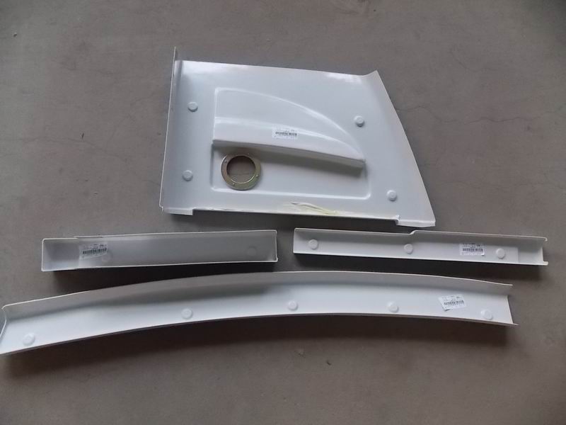 Passenger door side interior decoration parts; 6858H; ABS (4-piece set)