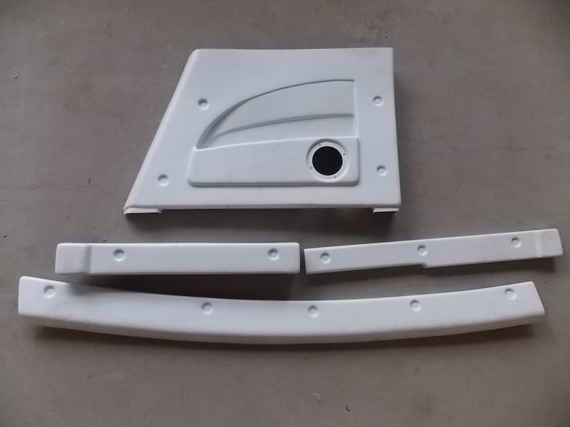 Passenger door side interior decoration parts; 6858H; ABS (4-piece set)-1