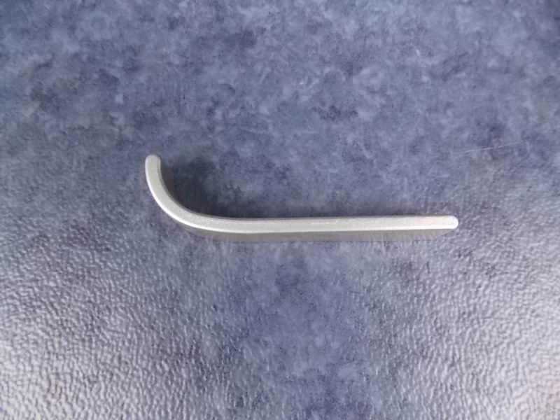 Front cover of window frame decorative profile (silver gray) hollow glass