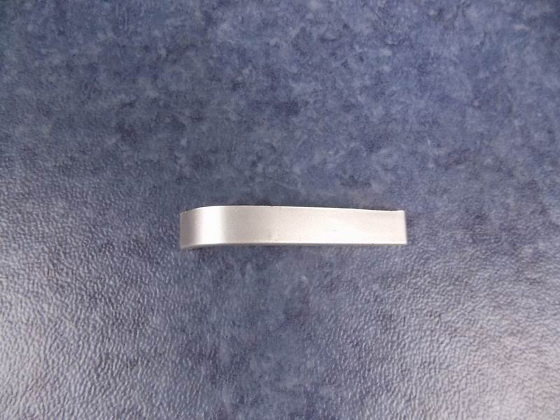 Decorative profile rear cover head (silver gray) hollow glass-2