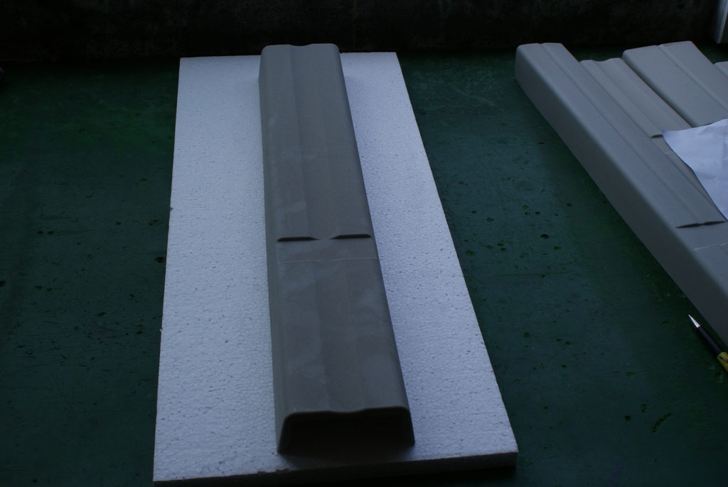 Lower 90 window column decoration parts, 6122HW9 hollow-1