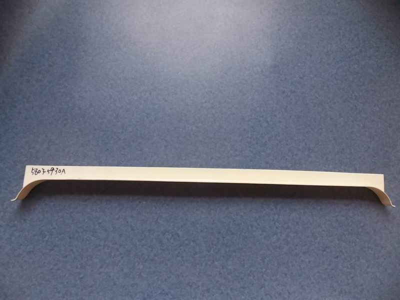 Decorative parts on the front door, off-white, weather-resistant, 1250mm hole