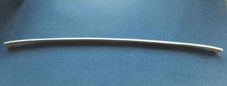 6708D rear top rear edge decoration parts (when glued back windshield)-1