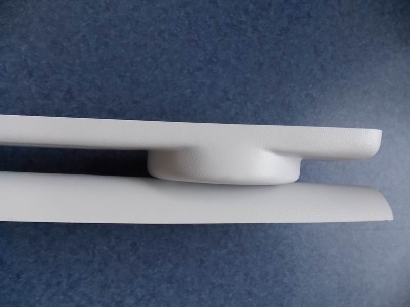 D Passenger door side decoration parts, 6127HW-3, 2-piece set, new-2