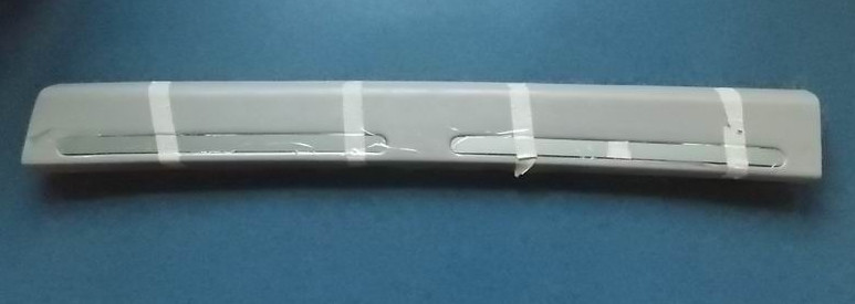 Window column decoration parts ZK6880H grayish-white (in front of the driver's window)-1