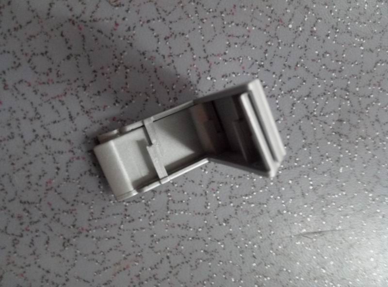 PVC window frame front cover, silver gray, ABS, 6579DX (narrow)-1