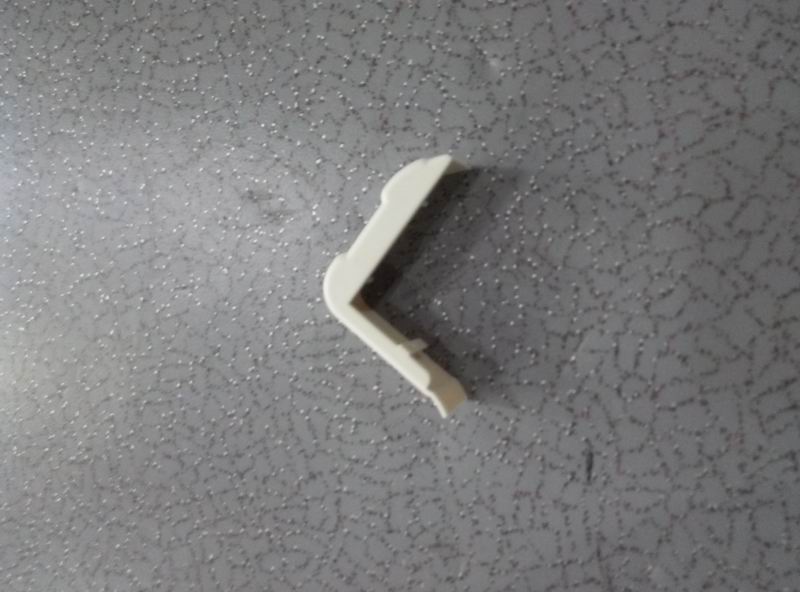 Interior head, PVC window frame, unobstructed head, Rhine white-1