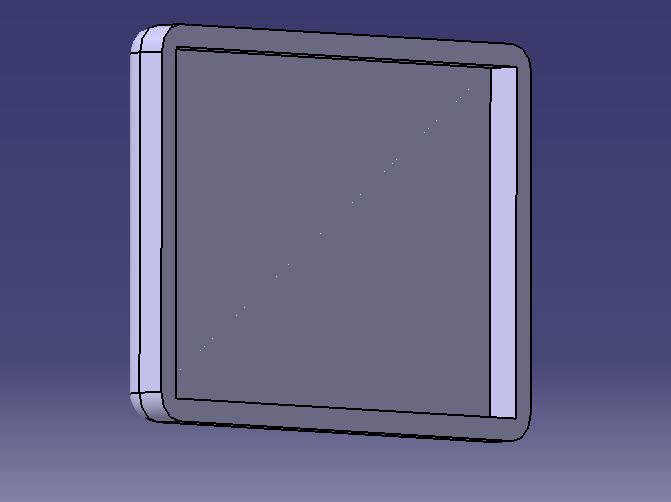 Interior decoration parts on the middle door side 6731G Rhine White Folding Door-1