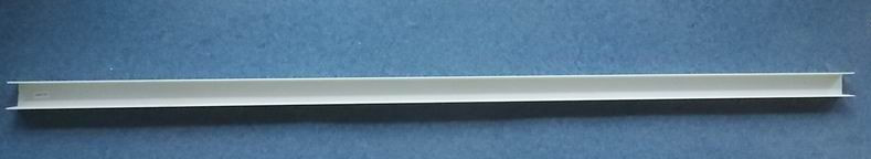 Window beam decoration parts, light grayish white, PVC, 1700, 40*30