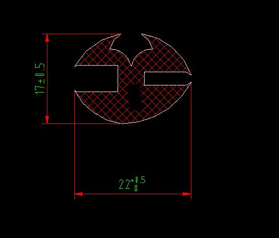 Клеевая полоска для перегородочного стекла ( 5040XXY )
