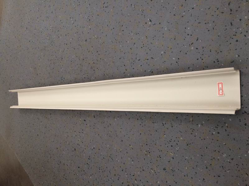 Window column decoration parts 6140HP Rhine White PVC hollow glass