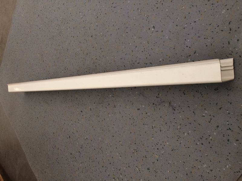 Window column decoration parts 6140HP Rhine White PVC hollow glass-2