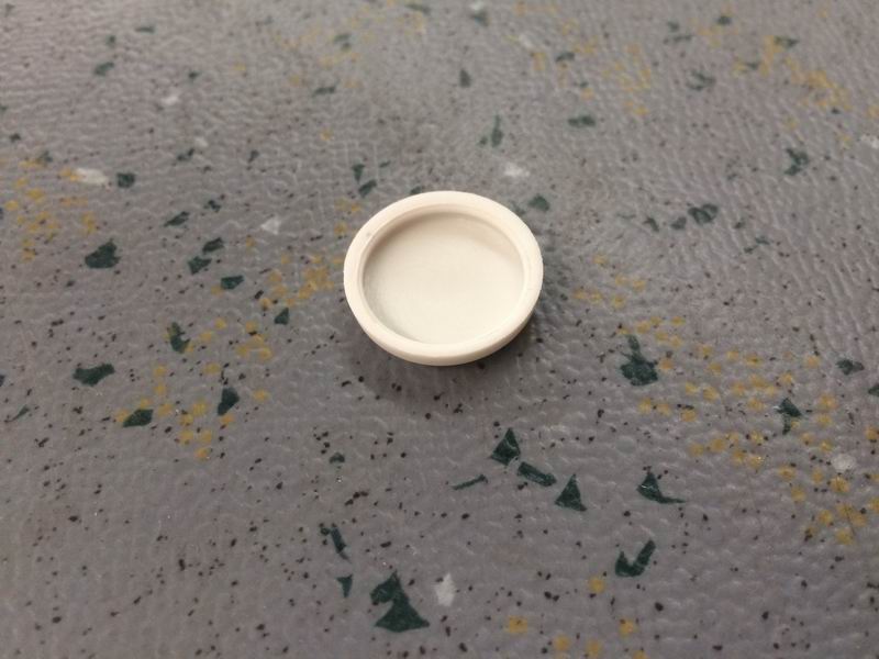 Крышка самореза, М4,2, Рейн-белый, диаметр 22MM