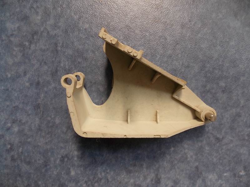 D Gas-supported plastic left decorative parts-2