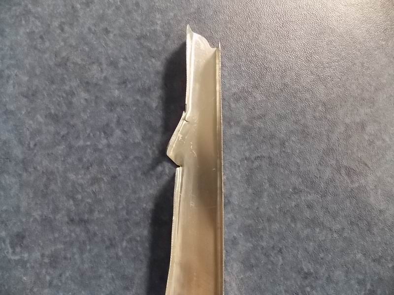 Right front seal plate (aluminum profile transition plate)-2