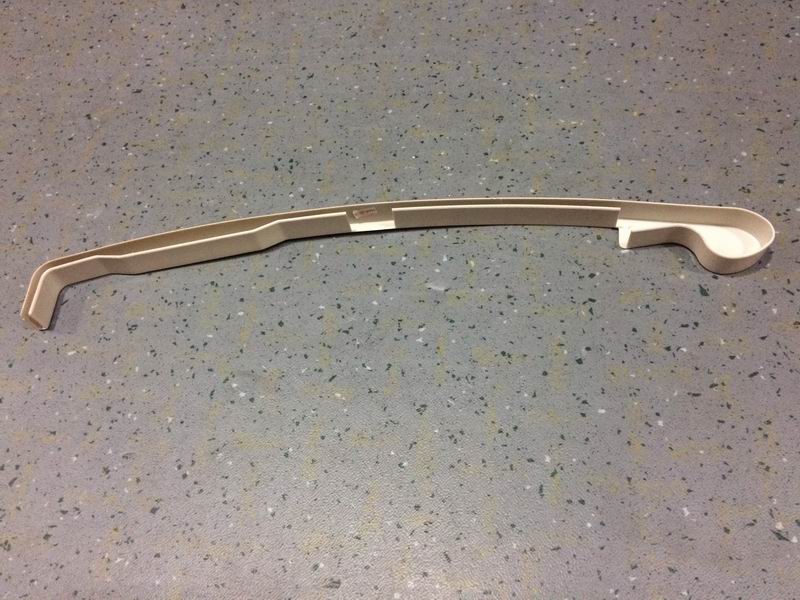 Overall inner luggage rack front right front cover; 6107-2