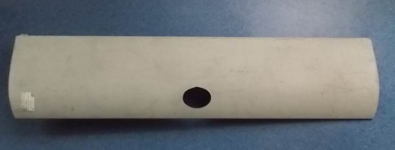 内行李架舱门盖总成国产皮革，6128HC，浅灰