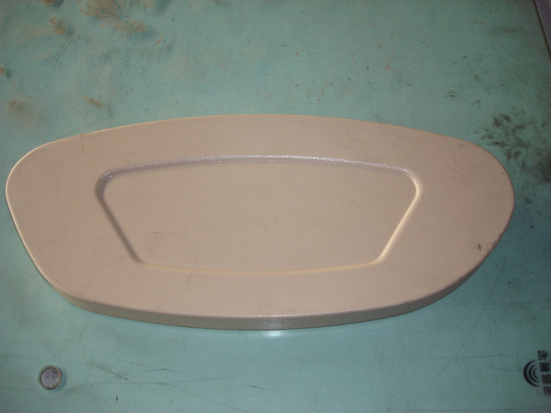 Left luggage rack head-front (color number 15190m yellow)-1