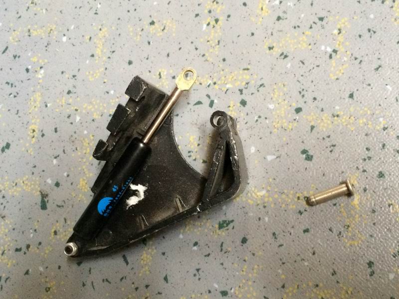 Luggage rack cover left bracket assembly-2
