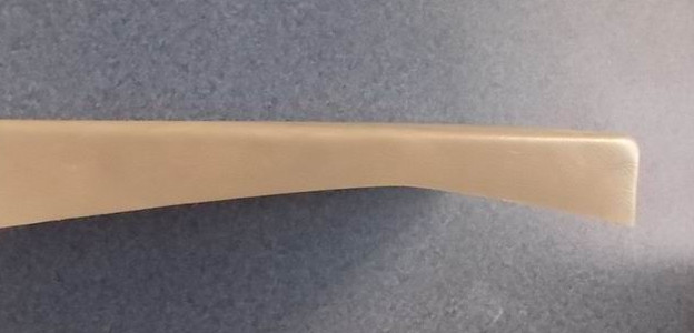 电视机垫铁装饰罩,6122H9,莱茵白,19寸翻转-2