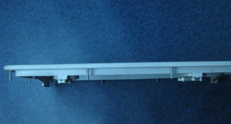 A74-shaped air duct maintenance door; Rhine white; 500*280-2