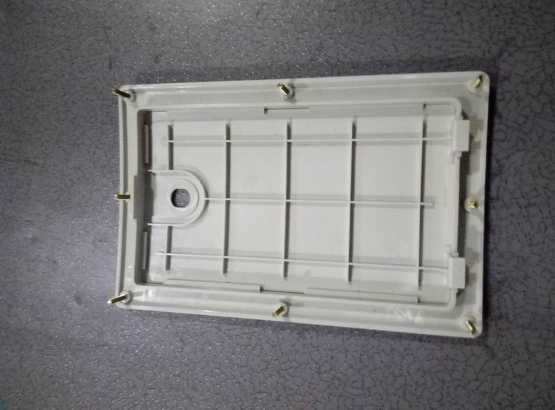 ZK6100DA-1 air duct maintenance door assembly; light gray and white-1