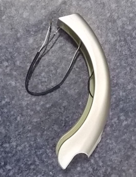 Luggage rack with light external bracket-2