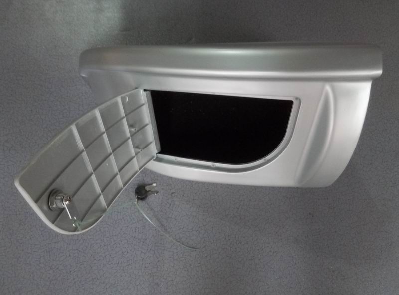 Левый конец багажника, 6117H , салон пол кожа