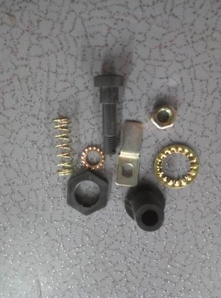 6122 Inner Cover Board Inspection Door Small Lock; Black