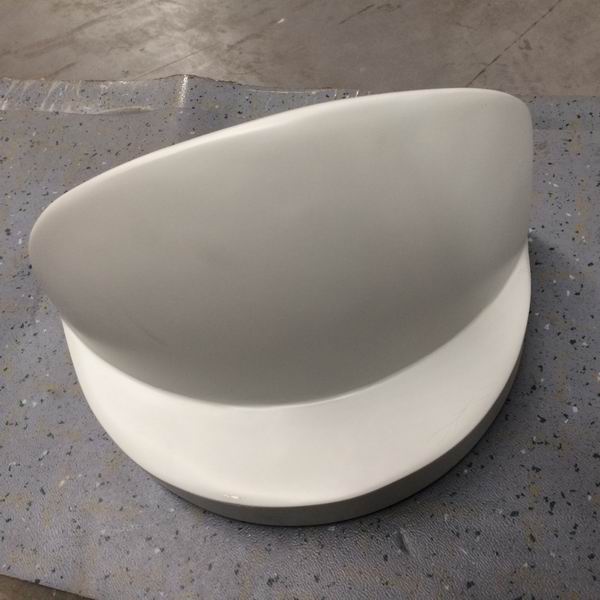 Back plug with door luggage rack 6122H9; Outsourcing spray paint Rhine white-1